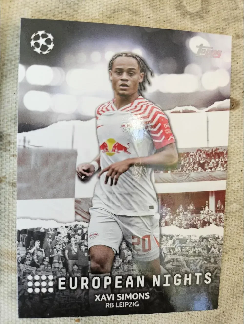2023-24 Topps UEFA Club Competitions Xavi Simons European Nights